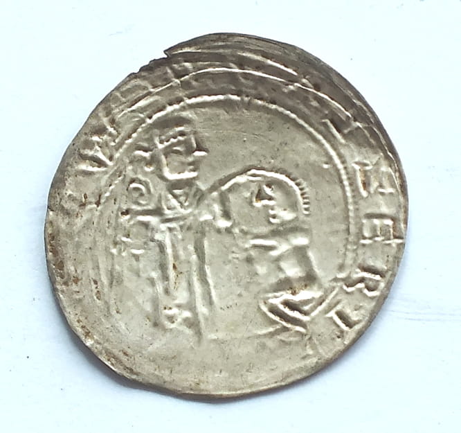 Brakteat Bolesława III Krzywoustego pokutny