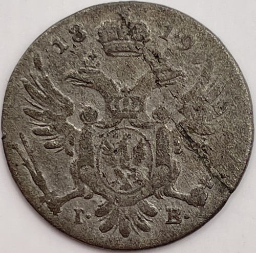 Moneta 5 groszy 1819-1823 IB Królestwo Polskie