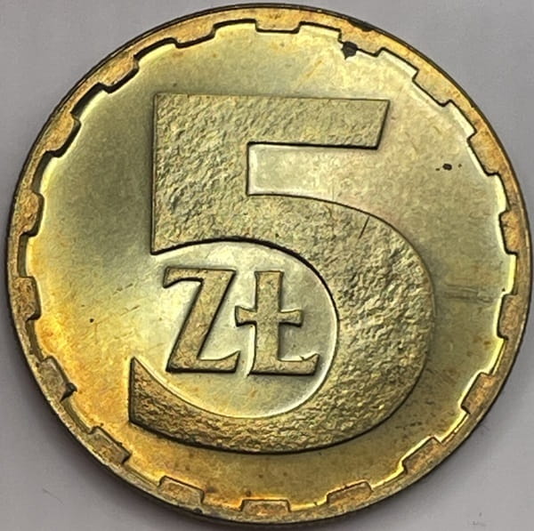 Moneta 5 złotych 1987 r.