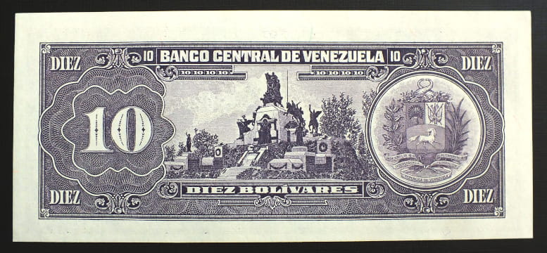 10 Bolivares - Wenezuela 1986 r.