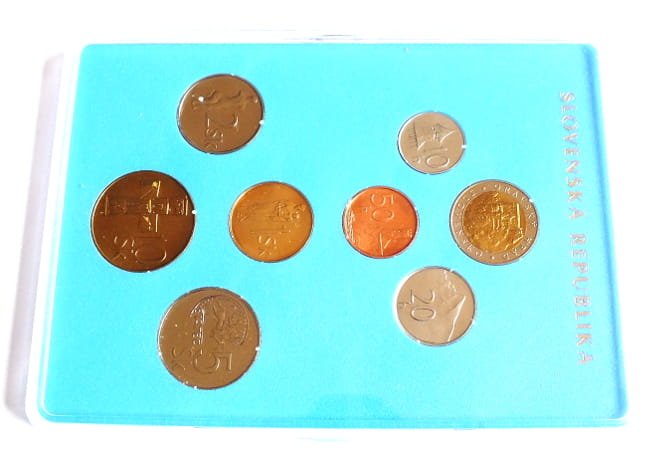 Zestaw menniczy Slovakia 2003 + medal