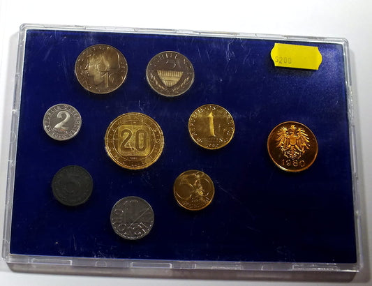 SET Austria 1980 PROOF!