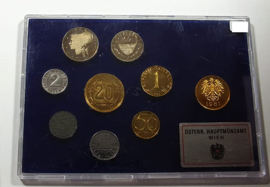 SET Austria 1981 PROOF!