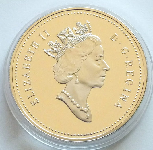 1 dolar Hokeiści i bramka - Kanada