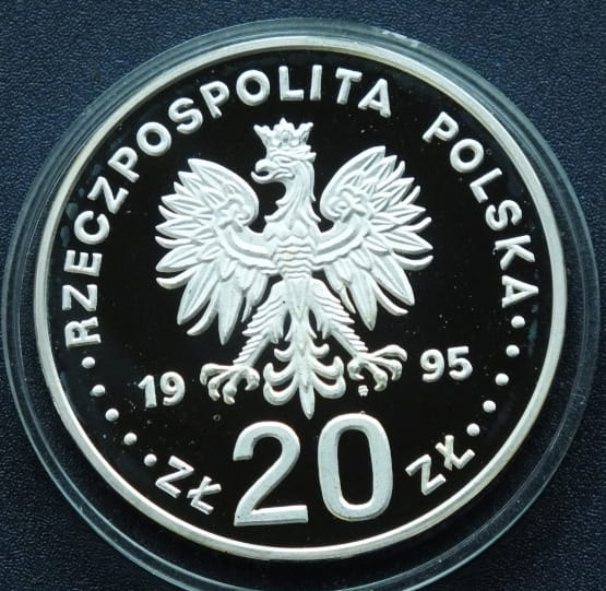 20 zł 500 lat województwa płockiego (1495 - 1995)