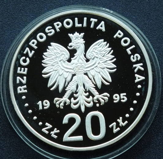 20 zł 500 lat województwa płockiego (1495 - 1995)