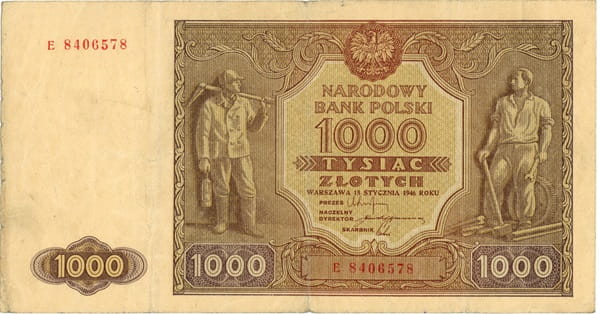 Banknot 1000 zł 1946