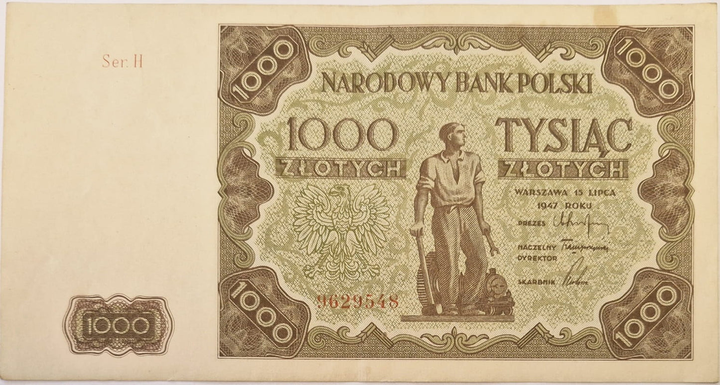 Banknot 1000 zł 1947