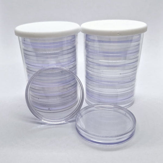 Kapsle na monety 39 mm 8 szt ekonomiczne