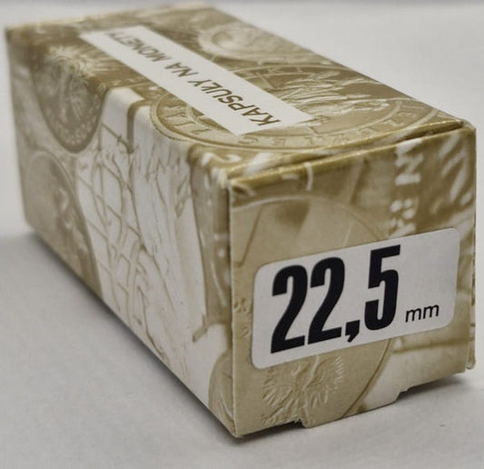 Kapsle na monety Kolekcjoner 22,5 mm 10 szt