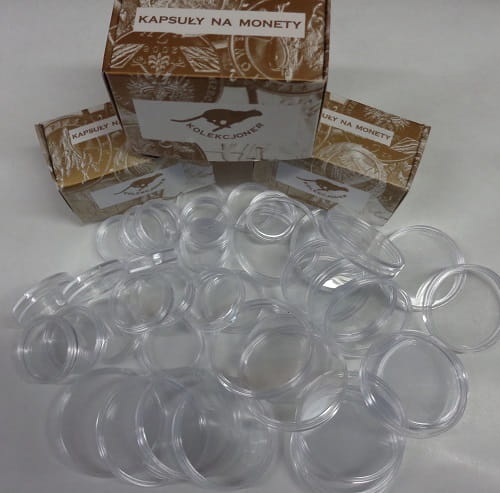 Kapsle na monety Kolekcjoner 23 mm 10 szt