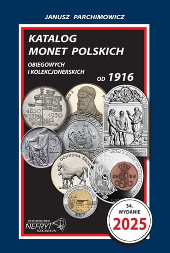 Katalog monet polskich Janusz Parchimowicz 2025