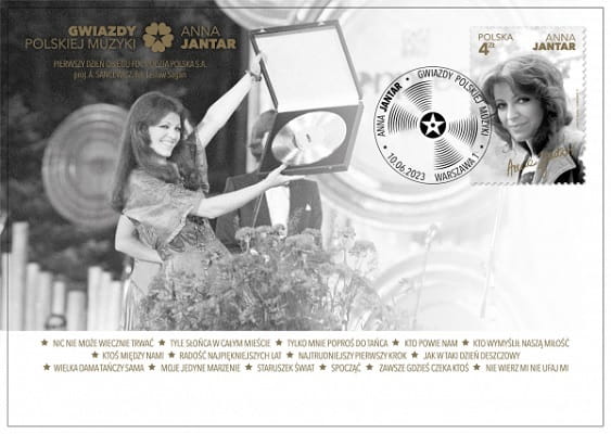Koperta FDC Anna Jantar 2023