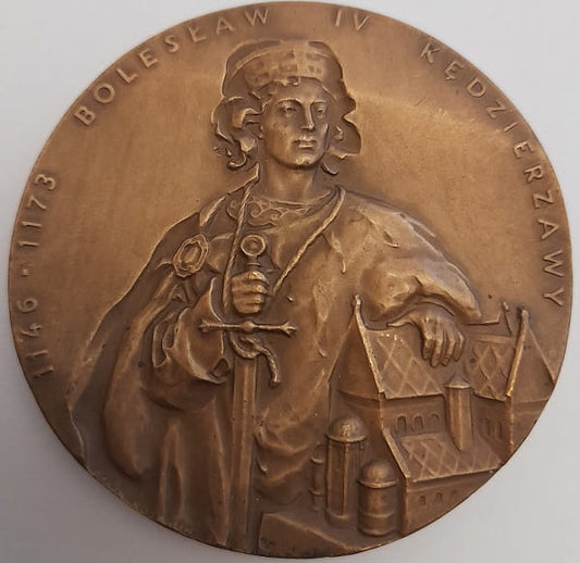 Medal Bolesław IV Kędzierzawy półpostać PTAiN