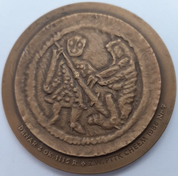 Medal Bolesław Krzywousty PTTK