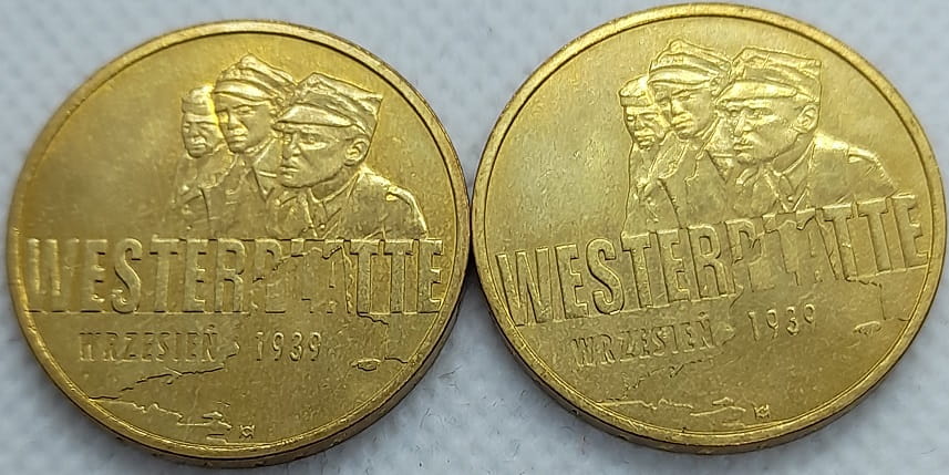 Moneta 2 zł Wrzesień 1939 Westerplatte 2009