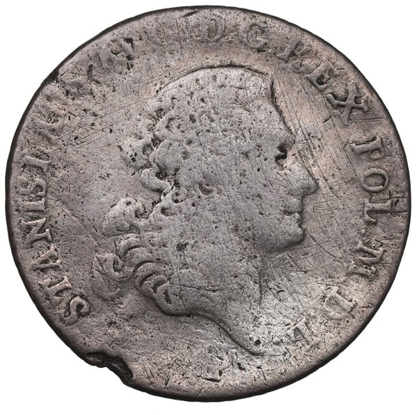 Moneta 1 złoty 1767 FS S.A. Poniatowski