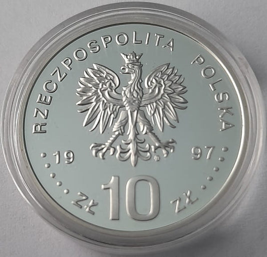 Moneta 10 zł 1000-lecie śmierci św. Wojciecha 1997