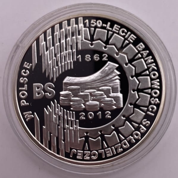 Moneta 10 zł 150-lecie Bankowości spółdzielczej w Polsce 2012 r.