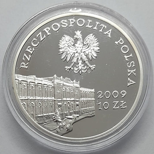 Moneta 10 zł 180 lat Bankowości Centralnej w Polsce 2009