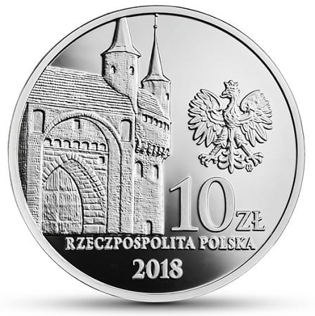 Moneta 10 zł 760-lecie Bractwo Kurkowe w Krakowie 2018 r