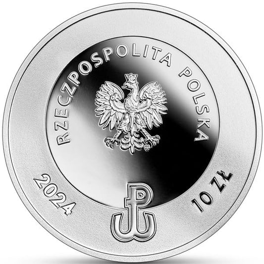 Moneta 10 zł 80 rocznica operacji Armii Krajowej Ostra Brama 2024