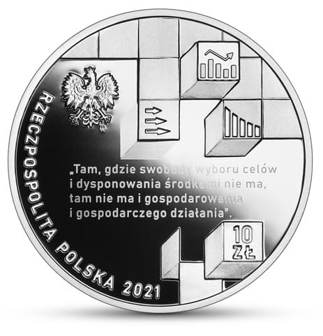 Moneta 10 zł Edward Taylor 2021