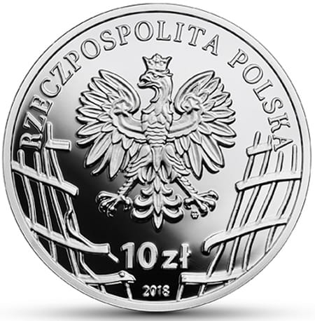 Moneta 10 zł Hieronim Dekutowski "Zapora" 2018