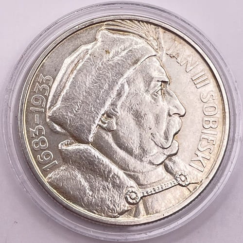 Moneta 10 zł Jan III Sobieski 1933