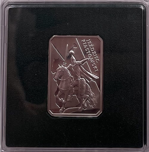 Moneta 10 zł Jeździec piastowski 2006