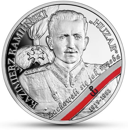 Moneta 10 zł Kazimierz Kamieński „Huzar” 2021