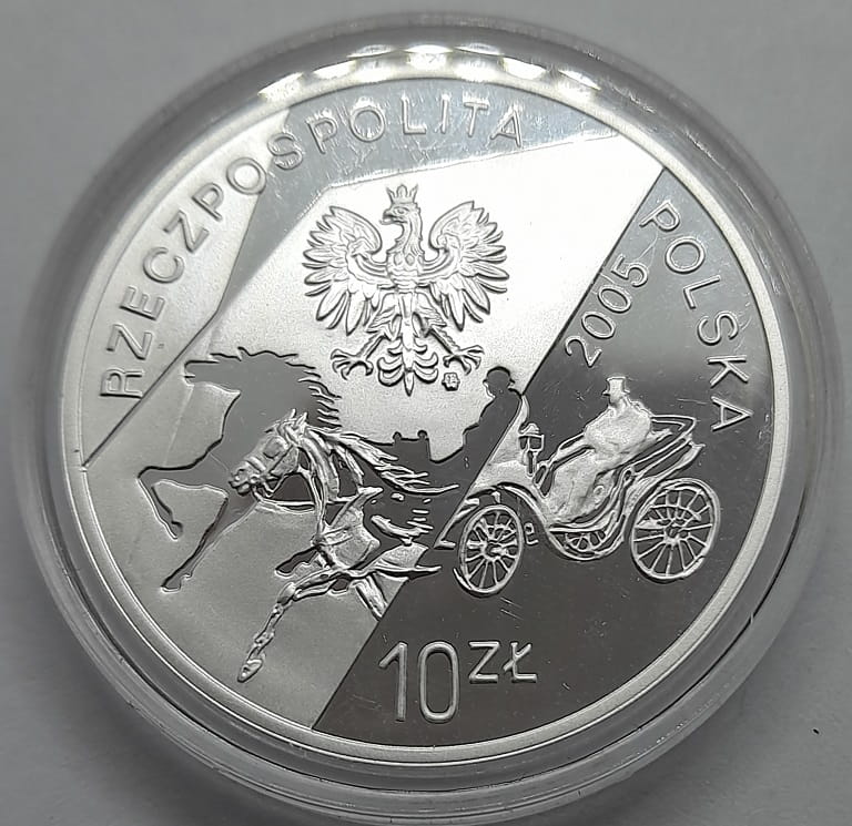 Moneta 10 zł Konstanty Ildefons Gałczyński 2005 r.