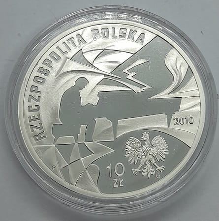 Moneta 10 zł Krzysztof Komeda 2010