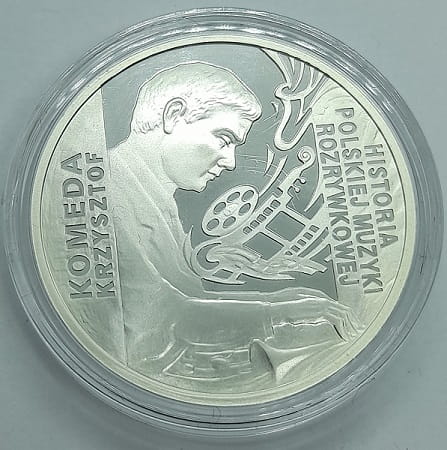 Moneta 10 zł Krzysztof Komeda 2010