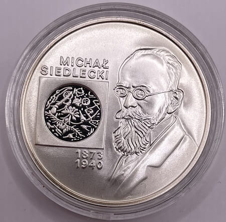 Moneta 10 zł Michał Siedlecki 2001 r.