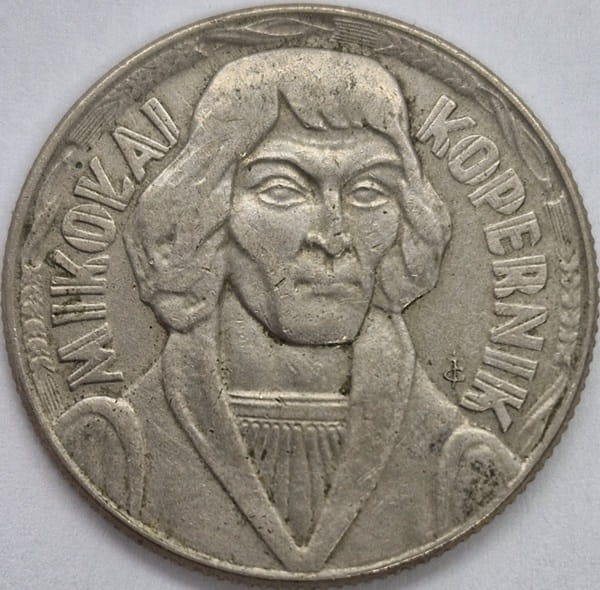 Moneta 10 zł Mikołaj Kopernik 1959 stan 3