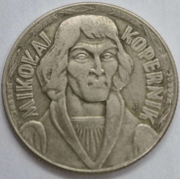 Moneta 10 zł Mikołaj Kopernik 1965 stan 3