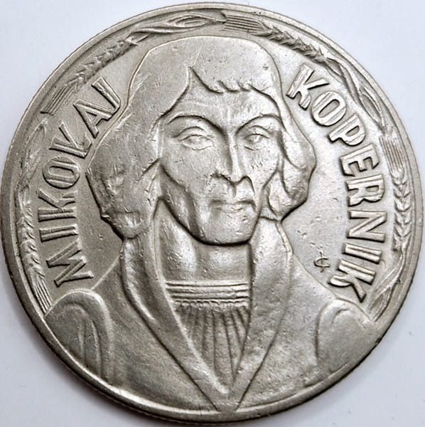 Moneta 10 zł Mikołaj Kopernik 1968