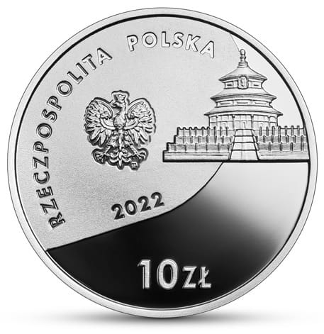 Moneta 10 zł Pekin 2022 Olimpiada Zimowa 2022