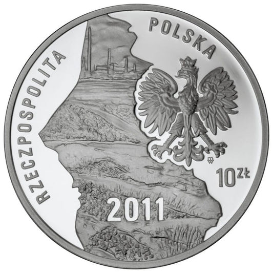 Moneta 10 zł Powstania Śląskie 2011