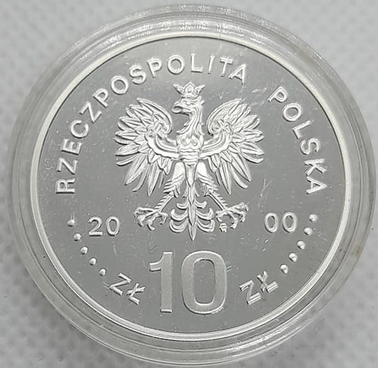 Moneta 10 zł Solidarność 1980-2000 2000 r.