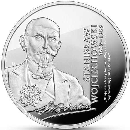 Moneta 10 zł Stanisław Wojciechowski 2023