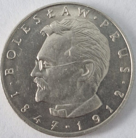 Moneta 10 złotych Bolesław Prus 1977