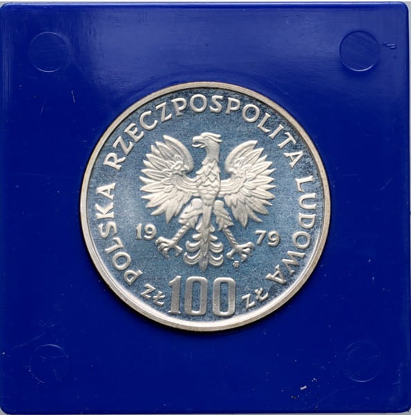 Moneta 100 zł Ludwik Zamenhof 1979