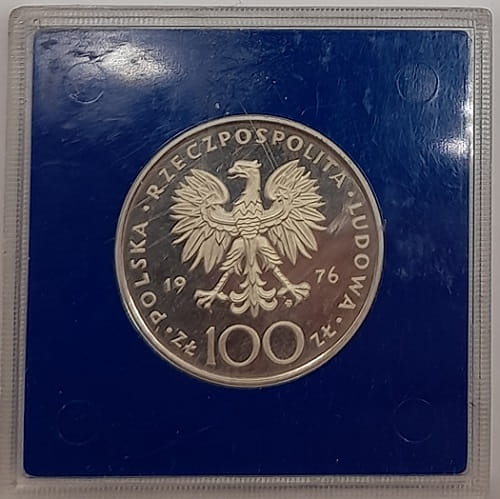 Moneta 100 zł Tadeusz Kościuszko 1976