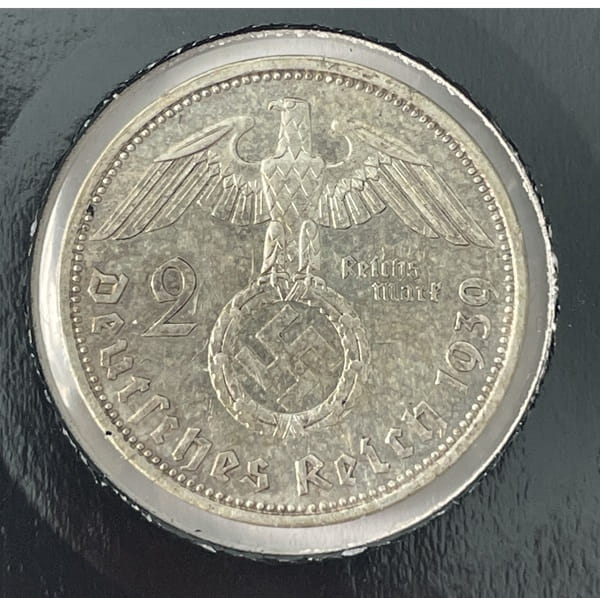 Moneta 2 marki 1939 Hindenburg