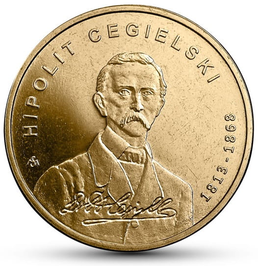 Moneta 2 zł 200 rocznica urodzin Hipolita Cegielskiego 2013