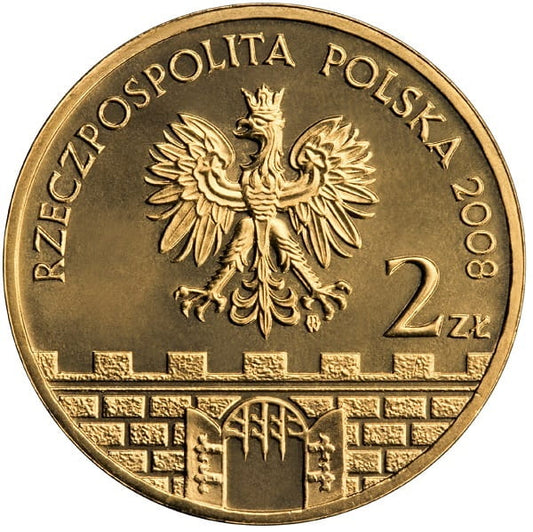 Moneta 2 zł Bielsko-Biała 2008