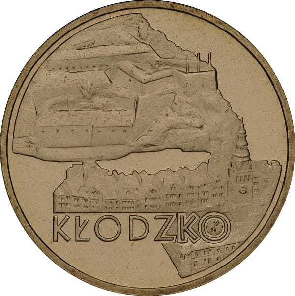 Moneta 2 zł Kłodzko 2007