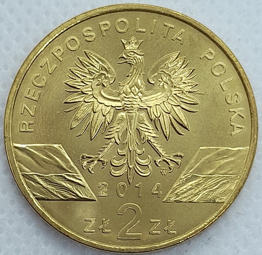 Moneta 2 zł Konik polski 2014